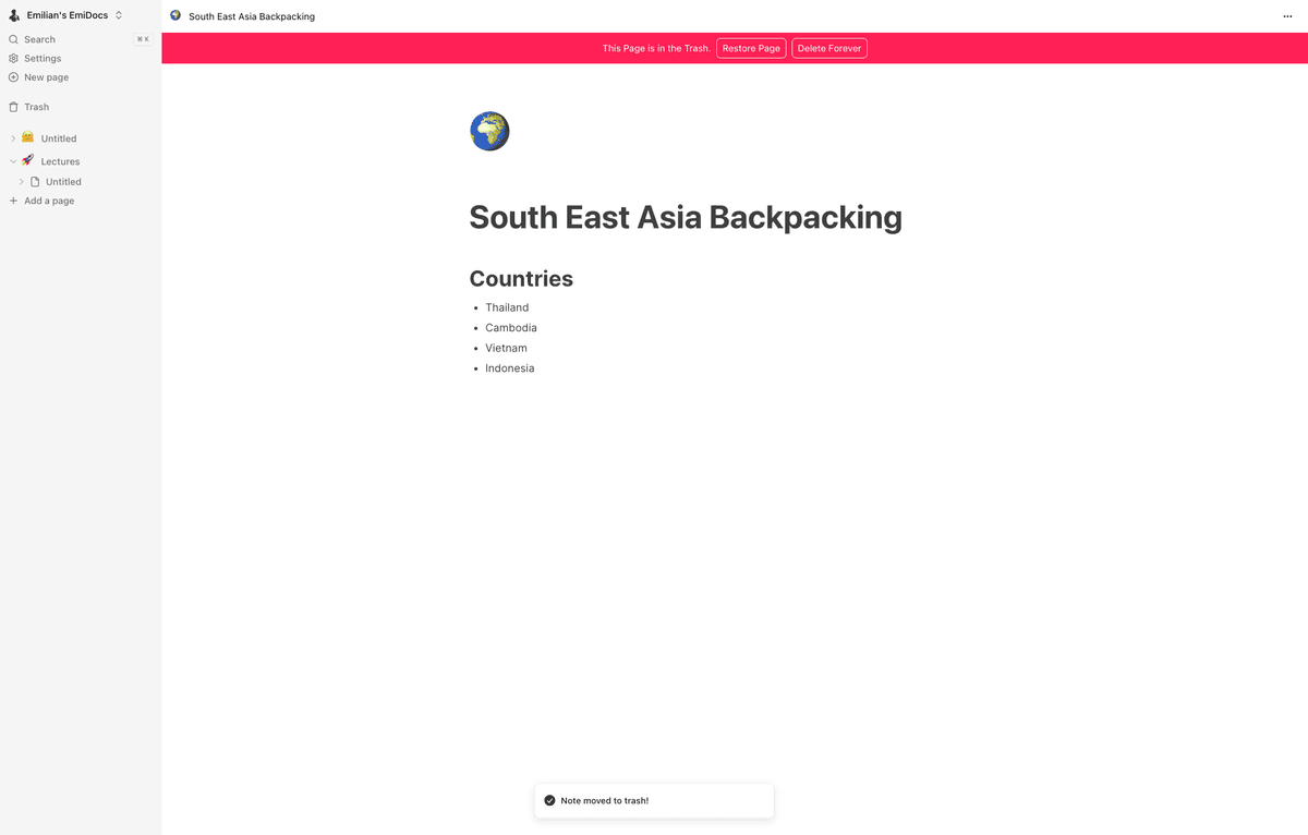 EmiDocs screen 3