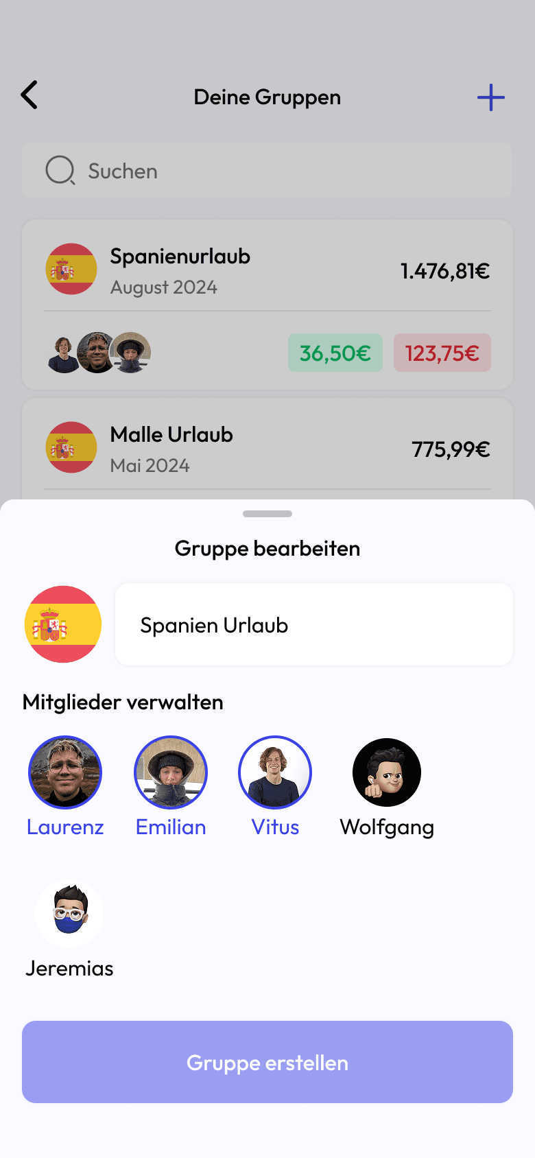 TrackBud screen 4