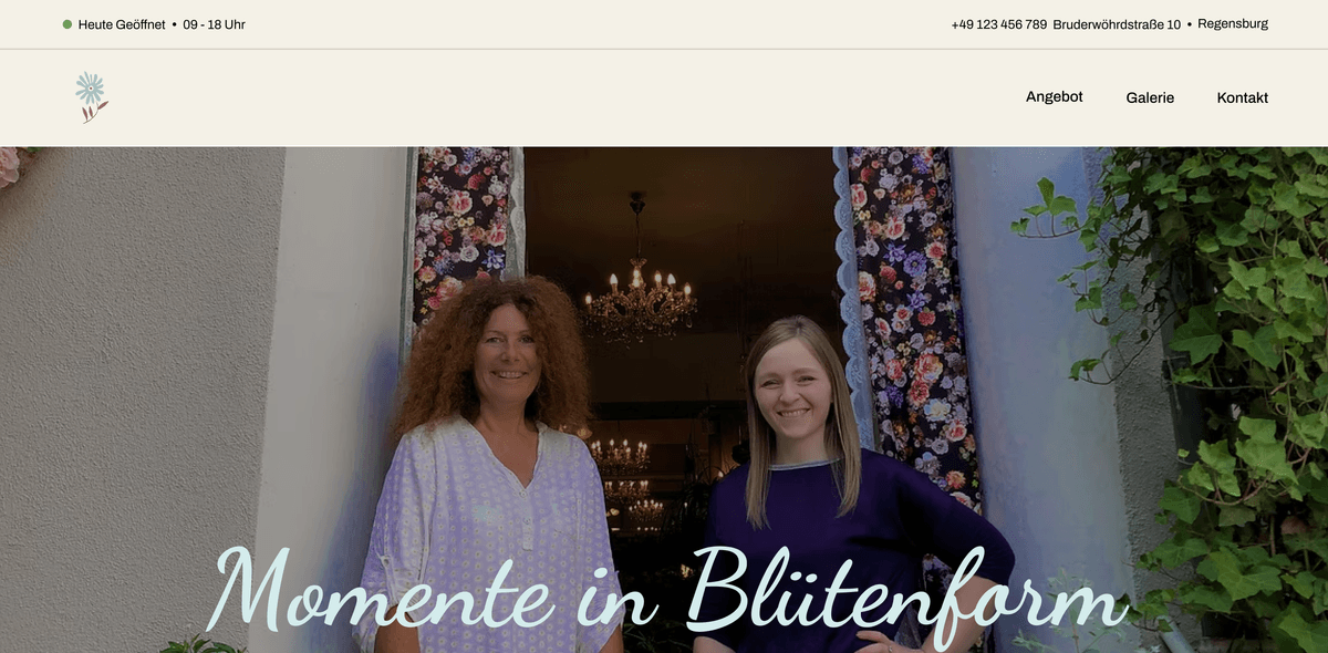 Blumenbühne